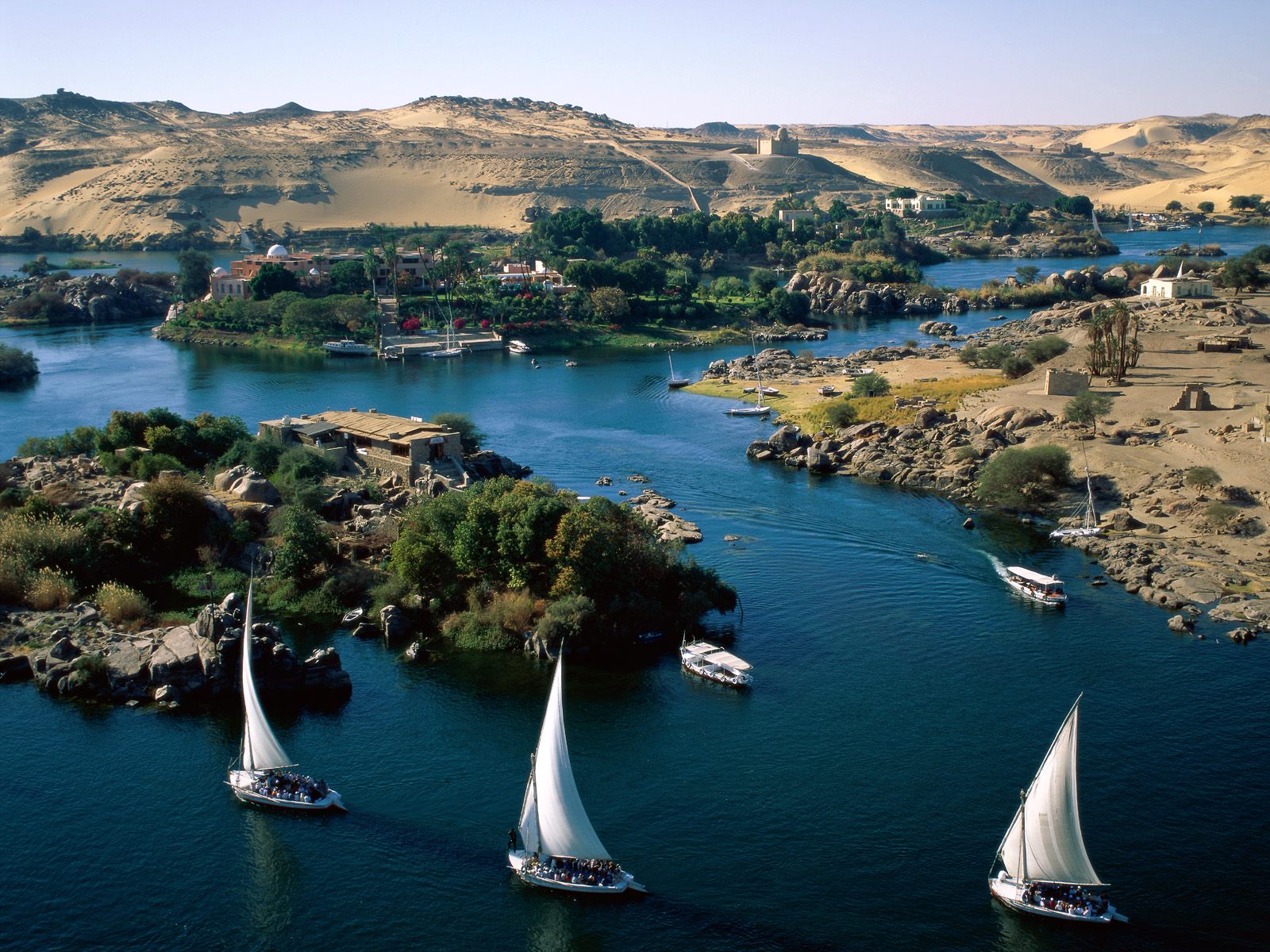 Navegando por el Río Nilo